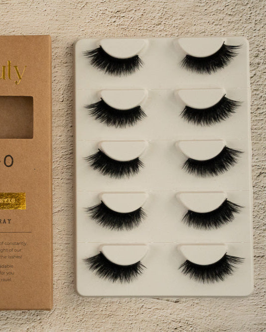 5 PAIR Multi-Pack EASY TEAR LASH TRAY – Biodegradable & Artist-Approved