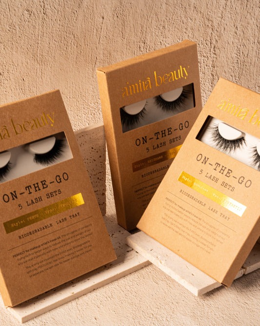 5 PAIR Multi-Pack EASY TEAR LASH TRAY – Biodegradable & Artist-Approved